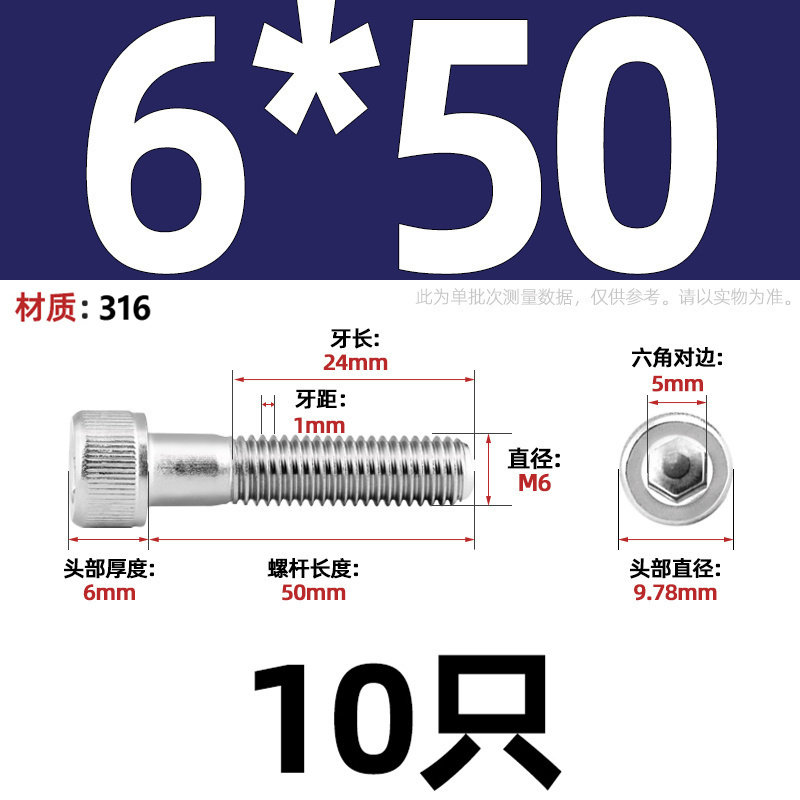 316不锈钢加长圆柱头杯头螺栓半牙内六角螺丝钉M4M5M6M8M10M12mm,办公设备/耗材/相关服务,办公线材,淘宝优惠券,粉丝福利购,淘宝优惠卷