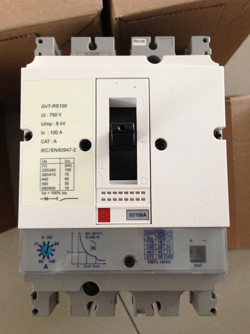 GV7-RE20f0 马达保护器 GV7-RE150 塑壳断路器GV7-RE100  GV7-RE4
