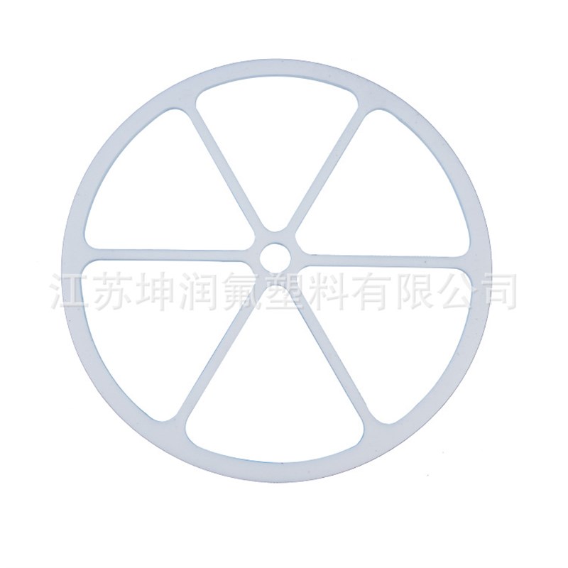 四氟蒸发器垫片铁氟龙密封圈聚四氟乙烯塑料王加工件