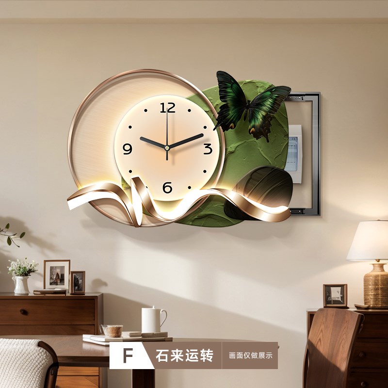石来运转中古风电表箱装饰画弱电箱配电箱遮挡开关盒盖面板画遮丑图片