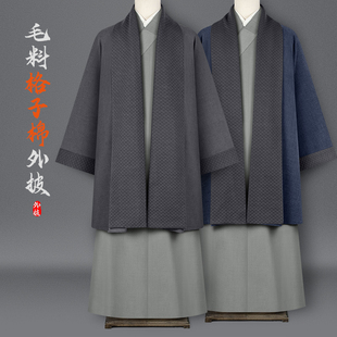 高档僧服时尚穿搭冬季加棉毛料开衫马甲坎肩法师居士出家僧人服装