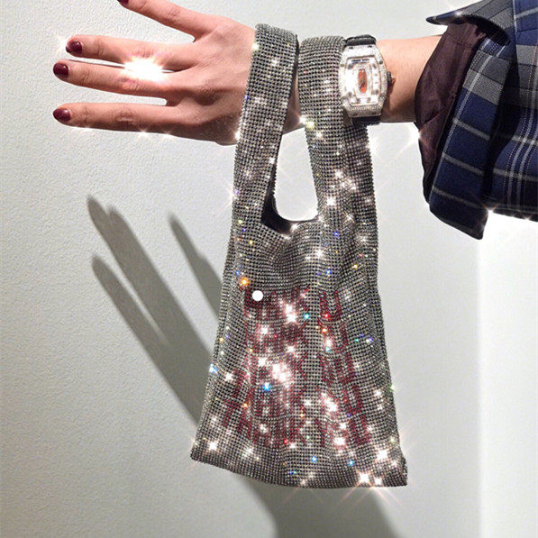 鑽手提包包水鑽女包n小靜同款thank you鑲2019新款網紅手拿包mo在類目 箱包皮具/熱銷女包/男包, 女士包袋中 - 來自Buy2taobao.com提供專業的淘寶代購服務