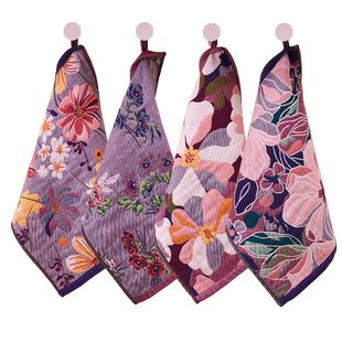 纯棉纱布方巾柔软吸水洗脸巾全棉不掉毛大人儿童毛巾可挂式手帕