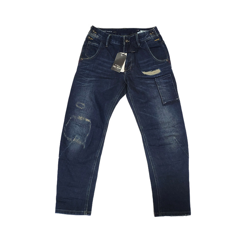 寓彦折扣 女款密型洗水尼斯牛9分3D立体男友连身裤（缺吊带）