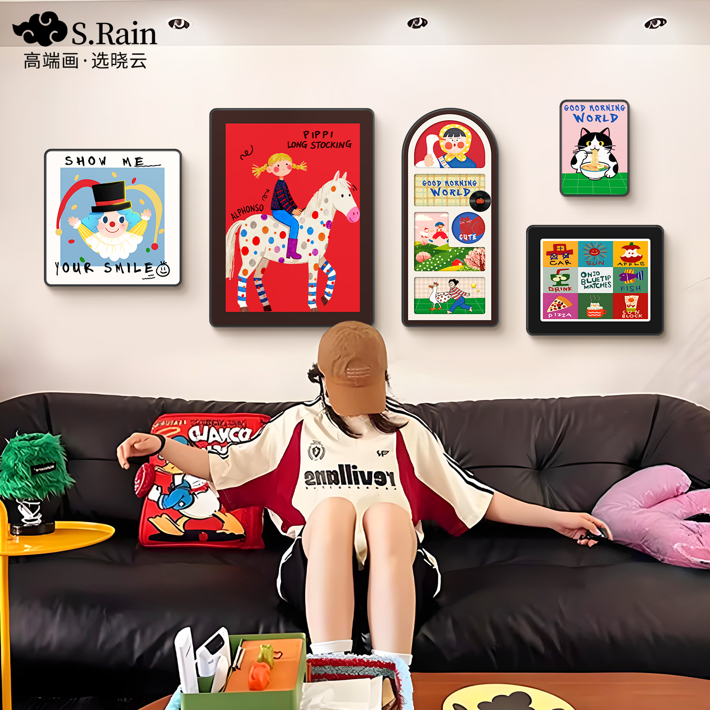 【原创设计师款】多巴胺艺术挂画