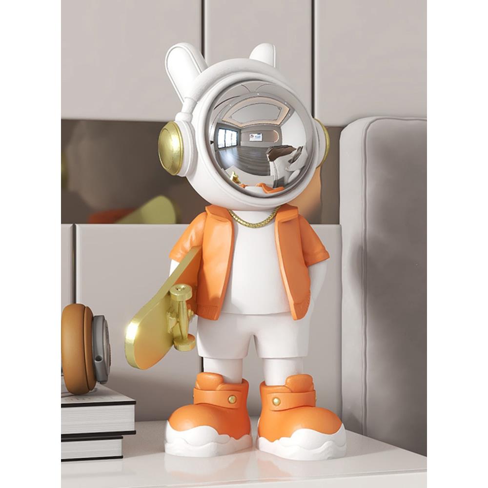 太空人宇航员家居玄关酒柜