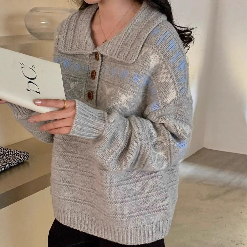 上衣新款2025穿搭韩系针