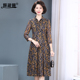 遮肚高贵品牌台湾纱洋气阔太太春装 中老年妈妈连衣裙新款 时尚 裙子