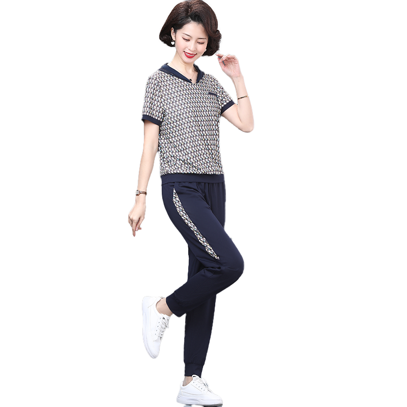 贵夫人阔太太休闲两件套装
