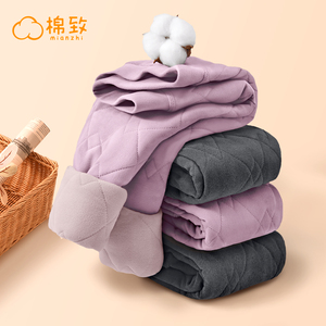 棉致儿童保暖裤校服神器女童加绒打底裤内穿棉裤子男童冬季一体绒