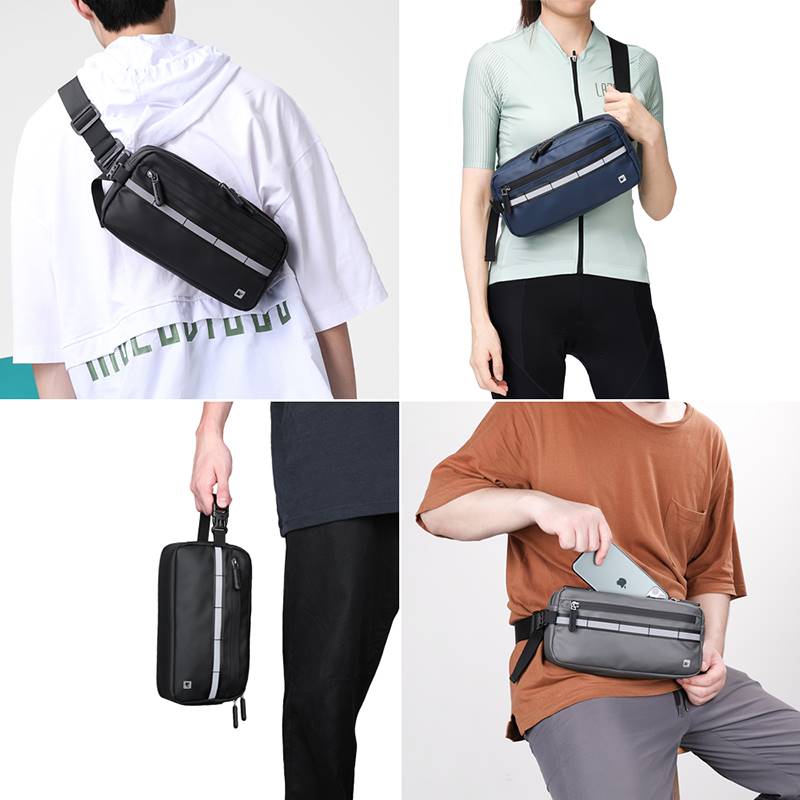 Rhinowalk/犀牛自行车车前包多功能车把包横梁包三角包斜挎包腰包