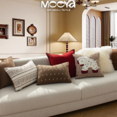 目野「红鬃岁安」法式 马年抱枕高级红色新年氛围靠枕沙发客厅靠垫