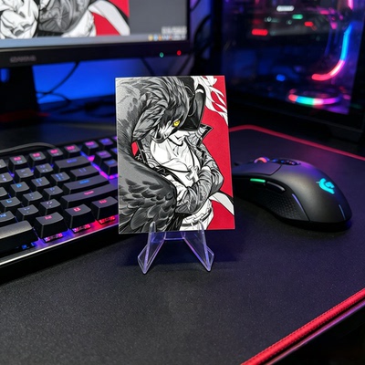 海贼王卡套航海王牌套鹰眼opcg one piece card sleeves