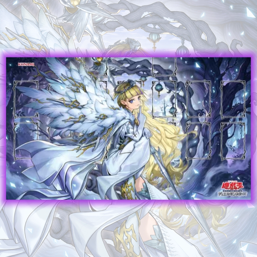 游戏王卡垫1307罪宝白魔女卡垫白鸦的森的主人白森林ygo playmat