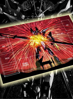 高达卡垫GCG单人牌垫强袭高达定制diy gumdan playmat