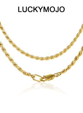 925银男士扭结设计项链个性