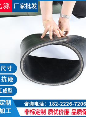 黑色夹布橡胶板耐磨减震抗撕拉多层加厚夹线橡胶板铺地铺房顶加布