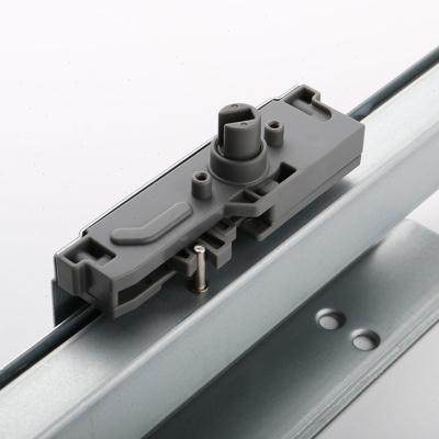 东泰DTC托底轨三节全拉隐藏按压式反弹阻尼缓冲抽屉轨道导轨滑轨