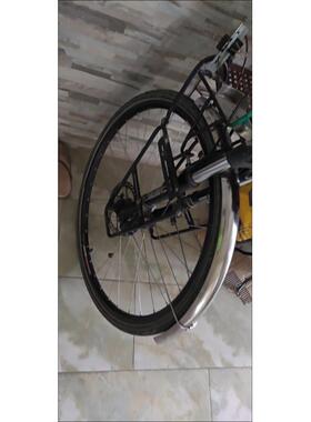 旅行车700*32C/35C /38C/40C/43C全包款黑色银白色金属挡泥板泥瓦