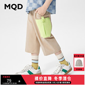 中大儿童运动短裤 MQD童装 户外工装 风针织七分裤 男童25夏季 新款