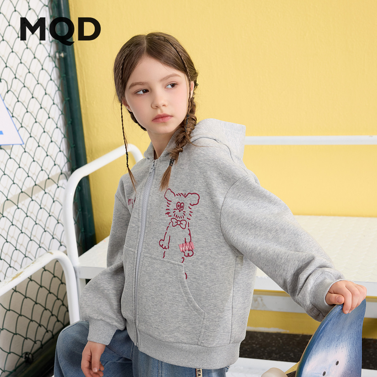 女童25春新品学院风中大童甜美休闲短款连帽上衣外套,童装/婴儿装/亲子装,普通外套,淘宝优惠券,粉丝福利购,淘宝优惠卷