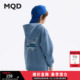 儿童印花连帽上衣百搭拉链衫 新款 男童女童外套2025春季 MQD童装