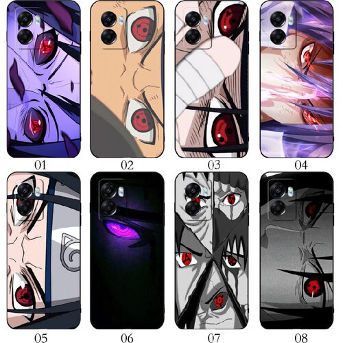 火影写轮眼 适用iQOO Z8/9/Neo6 SE/Z6/U5/11 Pro/11S/10/Z7/8/Neo8/Neo7/红米 12/12R/realme V30t/手机壳