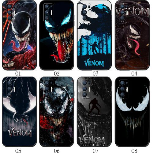 Venom毒液 适用 红米 Note 9 4G/Q2/10 pro/K50 至尊/K60/realme V5/x7/V15/Note 11 SE/Q3/手机壳