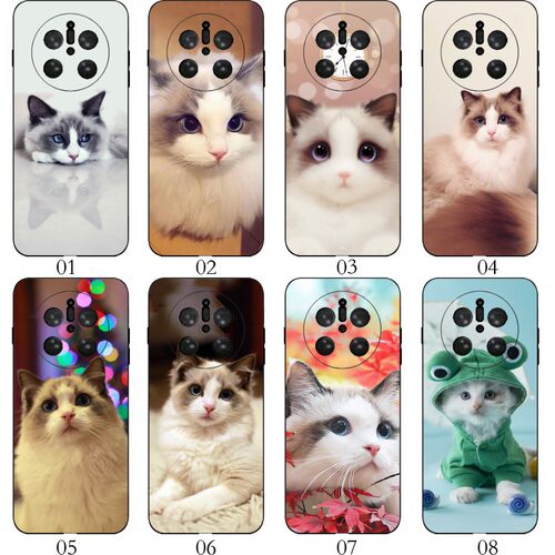 布偶猫 适用 iQOO 12 Pro/OPPO Find X9 ultra/K13s/A3/A2/Reno Ace2/A5/A6 GT/vivo S6手机壳