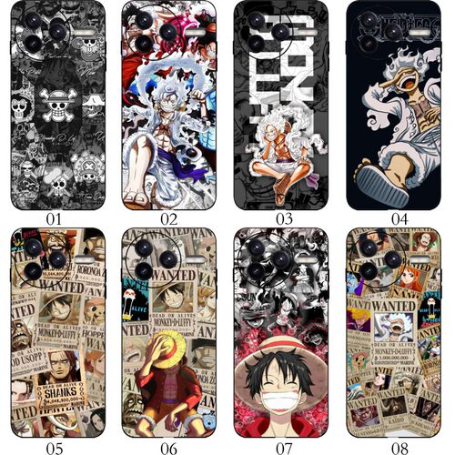 海贼王onepiece 适用 荣耀 畅玩50/小米 Civi 2/Civi3/红米 K80 Pro/civi5/4 Pro/真我 GT8 Pro手机壳