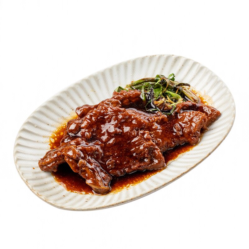 萌佳萌老上海葱烤大排红烧大排葱烧酱排骨开袋即食熟食下酒菜特产