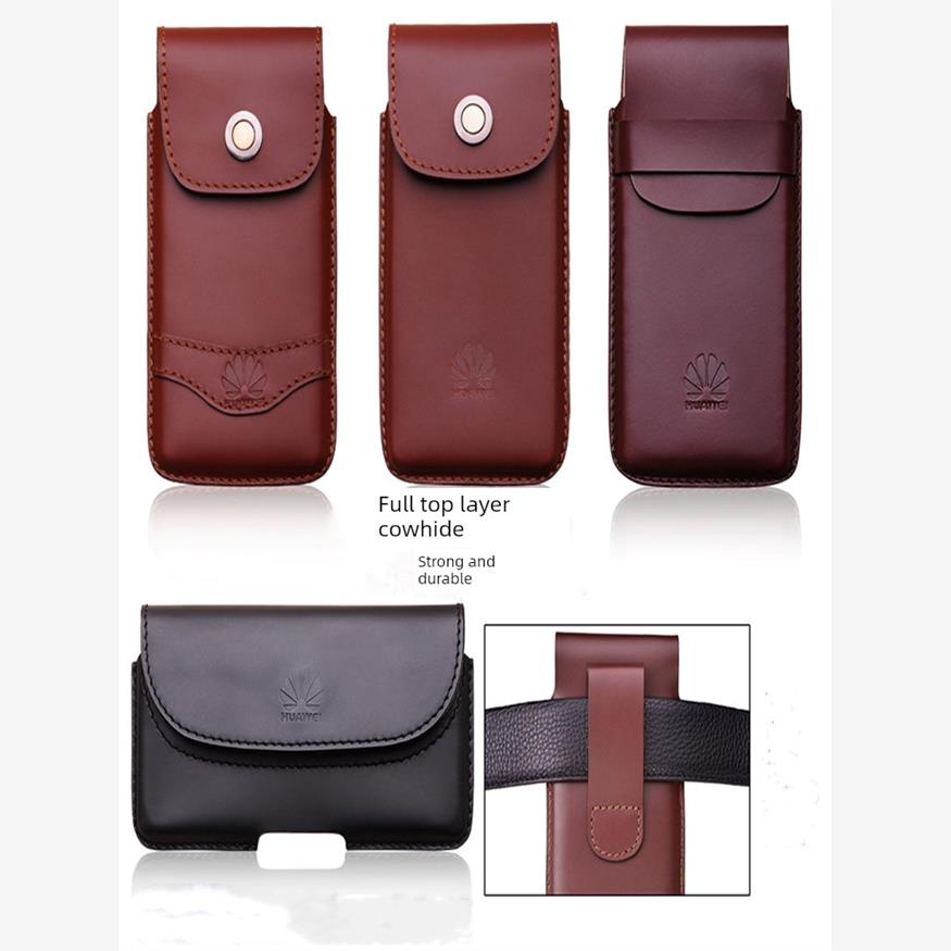 适用于华为荣耀X10 Max真皮腰包Mate 20 X腰挂手机套手机挂腰皮套