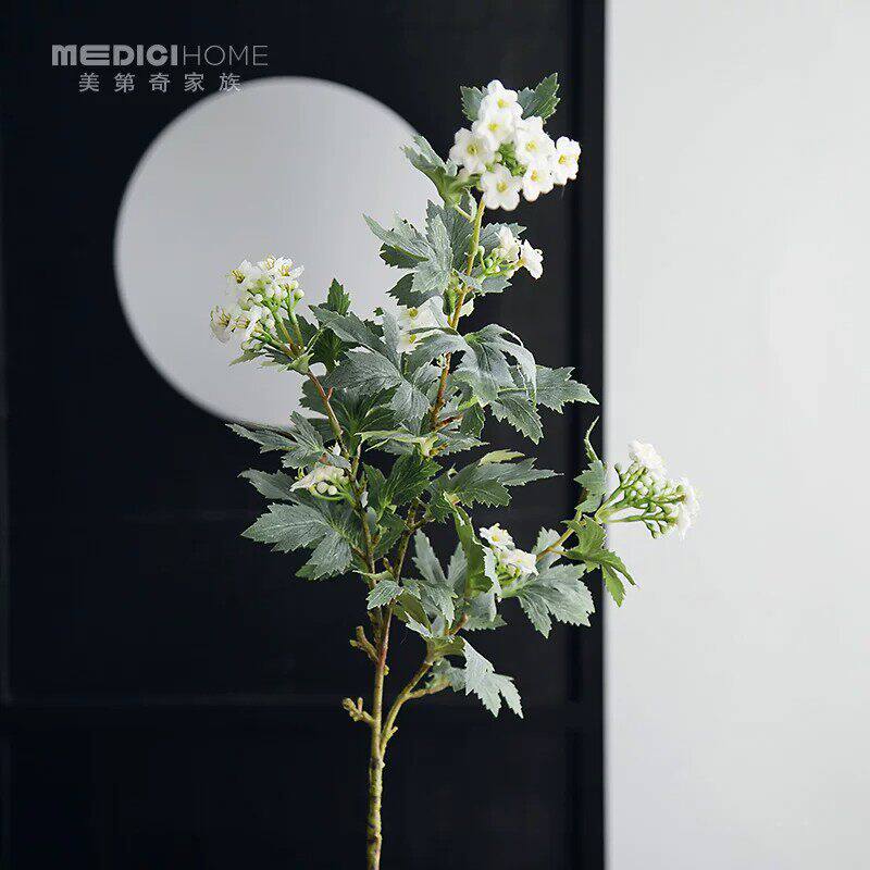 文艺清新小手球假花仿真花客厅花瓶插花民宿家居装饰花艺摆件摆设