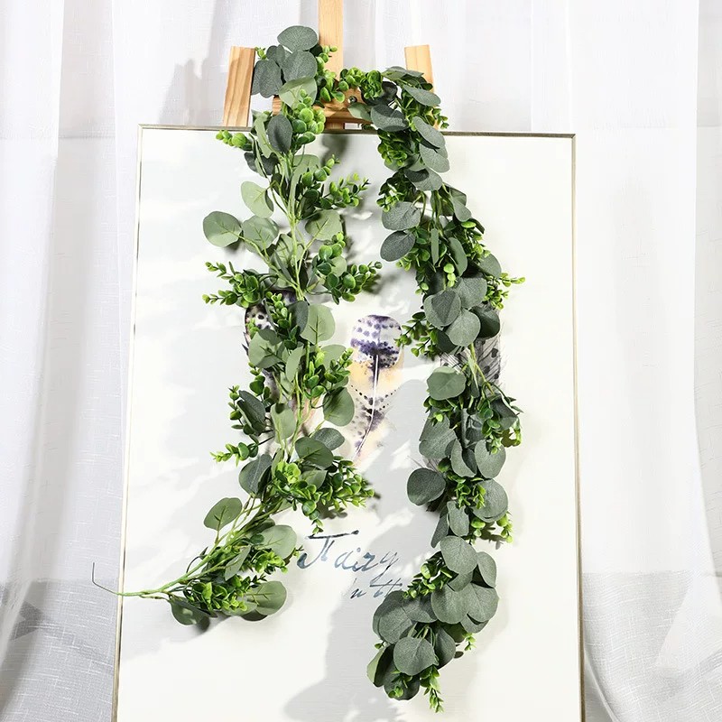 仿真满天星藤条室内吊顶装饰藤蔓婚庆婚礼布置挂花管道遮挡塑料花