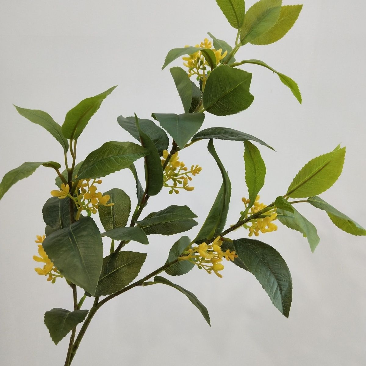 桂花仿真花逼真桂花树桂花枝摆件假花高级感插金桂花装饰绿植摆设