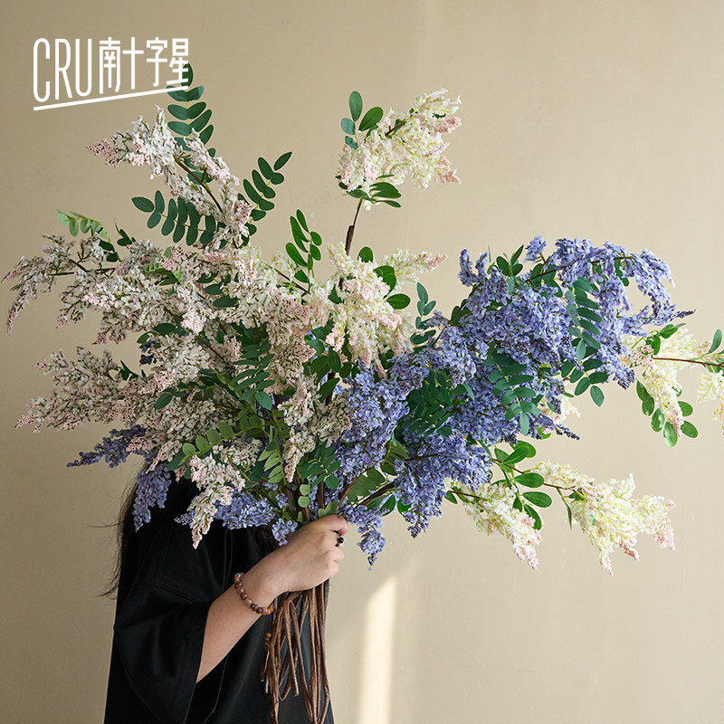高品质槐蕊彷真花逼真假