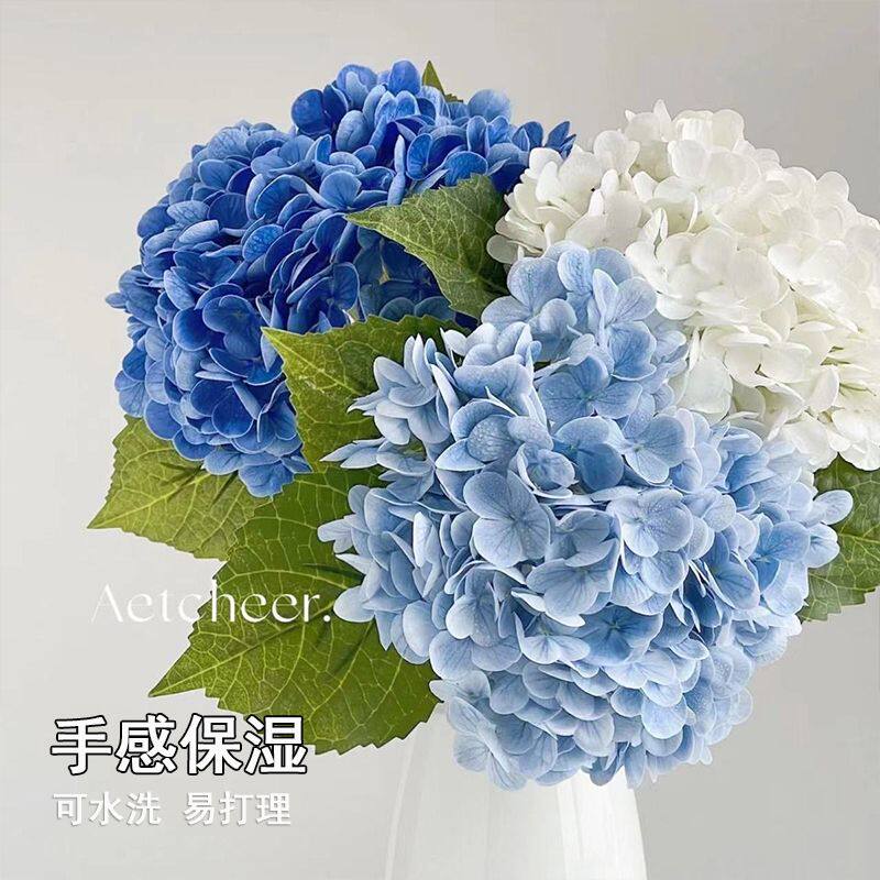 仿真绣球花高档客厅餐桌