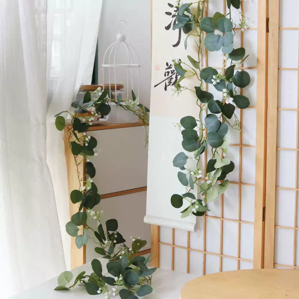 花藤仿真花满天星藤条假花爬藤植物藤蔓客厅墙上吊顶装饰管道缠绕