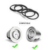 兼容NES雀巢咖啡胶囊专用密封圈食品级塑料空咖啡胶囊专用硅胶圈