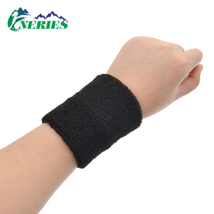 运动护腕健身吸汗毛巾护腕关节护套擦汗棉保暖弹力护腕运动护具