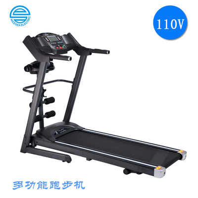 110V60Hz船用船舶专用外贸出口跑步机多功能带坡道调节130Kg