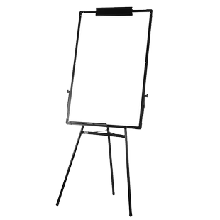 可升降三脚架白板可折叠可夹白板纸支架式白板A1白板挂纸架培训会议教学60x90磁性儿童涂鸦家用移动白板架