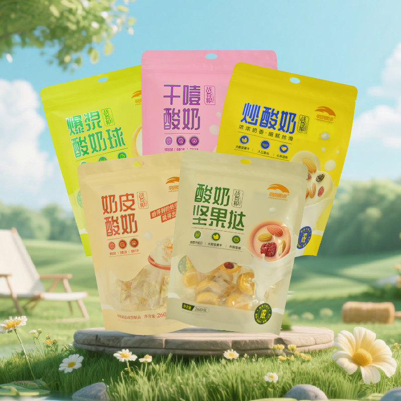 【新品上市】草原晨曲炒酸奶干噎酸奶奶皮子酸奶奶挞260g奶酪