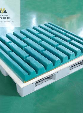 现货直售高锰钢固定颚板C140颚式破碎机耐磨配件鄂破固定齿板