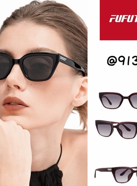 99PERCENT墨镜女款2026新款高级感百搭潮开车防晒猫眼太阳镜男士