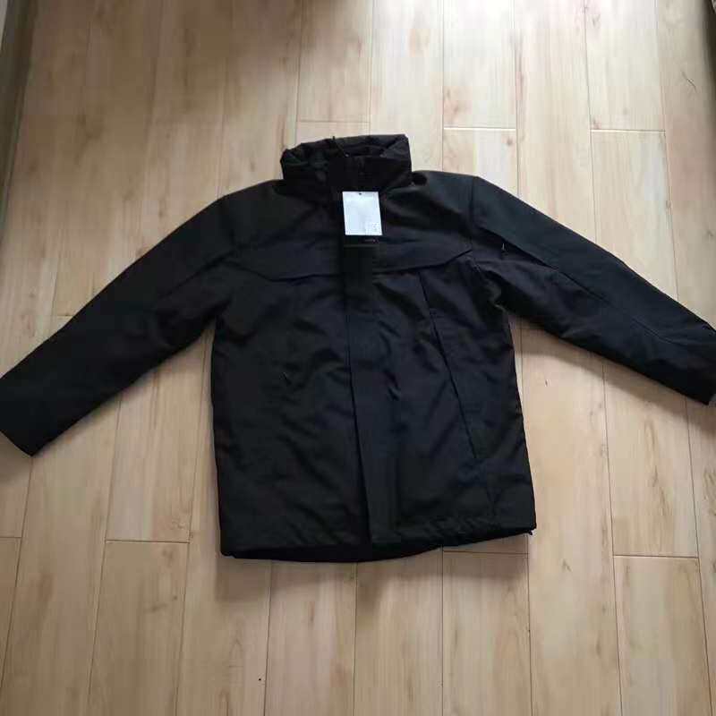 正品中井便衣冲锋衣御林君黑色新雪丽可拆卸内胆新三合一雷神便服