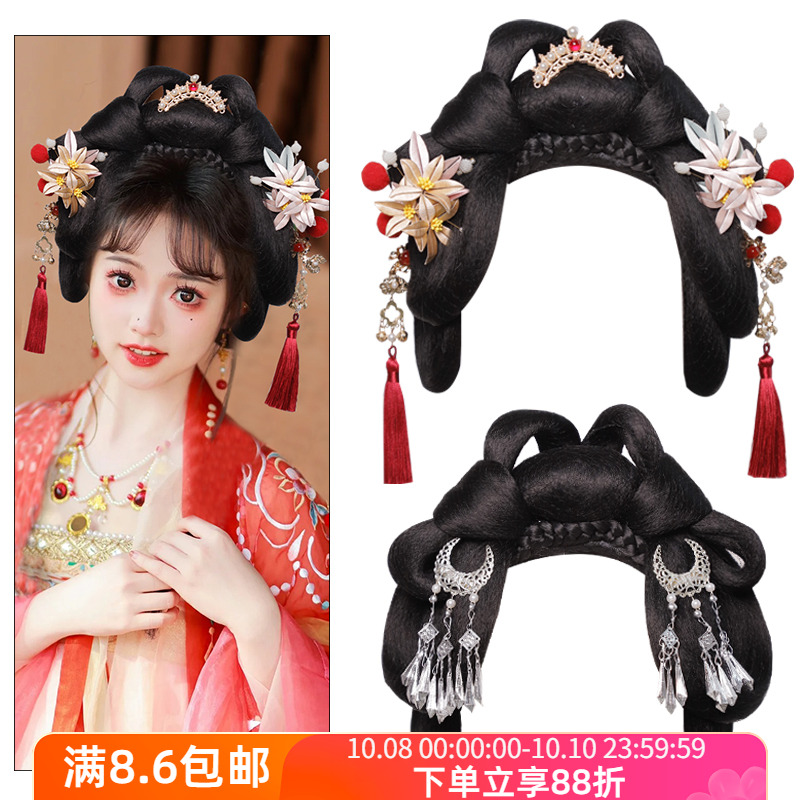 古风发髻饰品组合仙气
