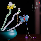 新款 汉服盘发头饰醋酸发簪多种类搭配组合簪子古典日常百搭新中式