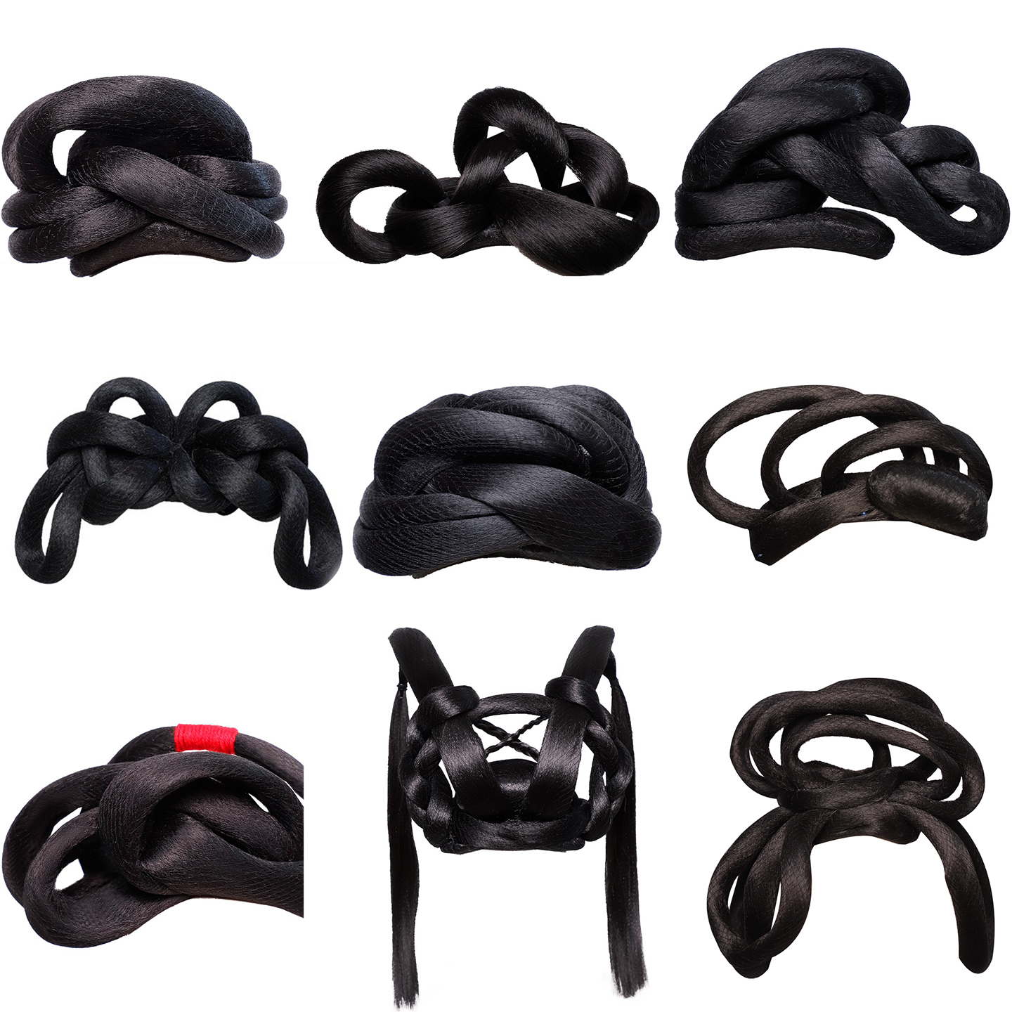 汉服宫廷贵妃娘娘唐风造型发髻