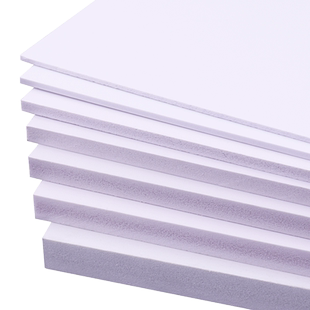 沙盘模型材料PVC发泡板安迪板雪弗板建筑剖面户型墙体模型板切片